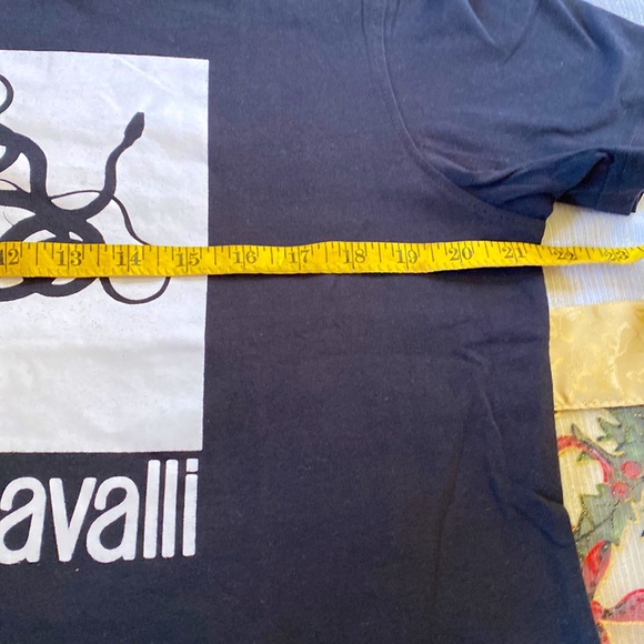 🖤ROBERTO CAVALLI🖤 MEN’S BLACK SHORT SLEEVE TEE. NWT🤩 Excellent Deal.Size L - Picture 5 of 7